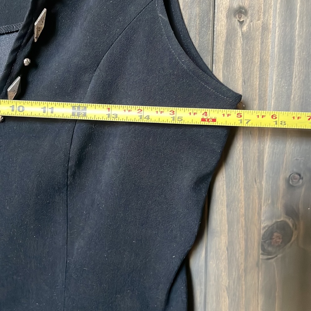 Ladie's New Frontier Suede Vest with Sterling - Picture 7 of 10
